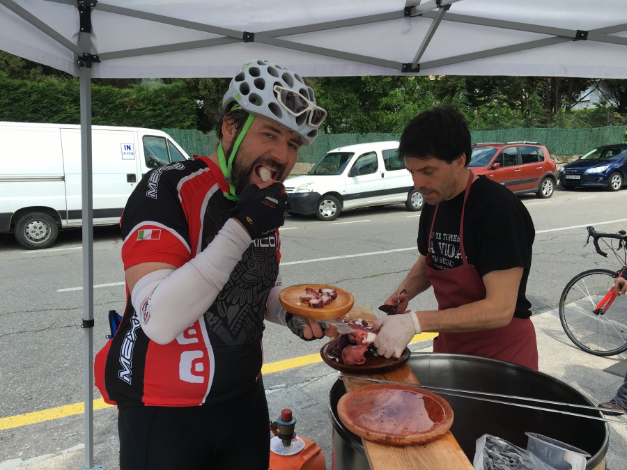 Salida en bici, no sin mi pulpo