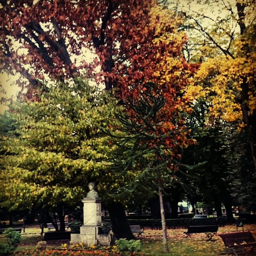 Parque Rosalia de Castro en Lugo