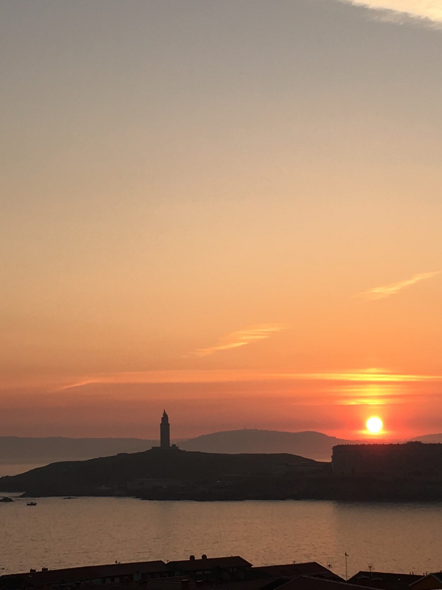 Amanecer en A Coruña