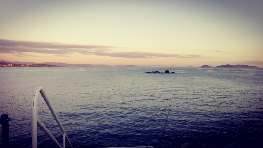 atardecer desde san Vicente do mar