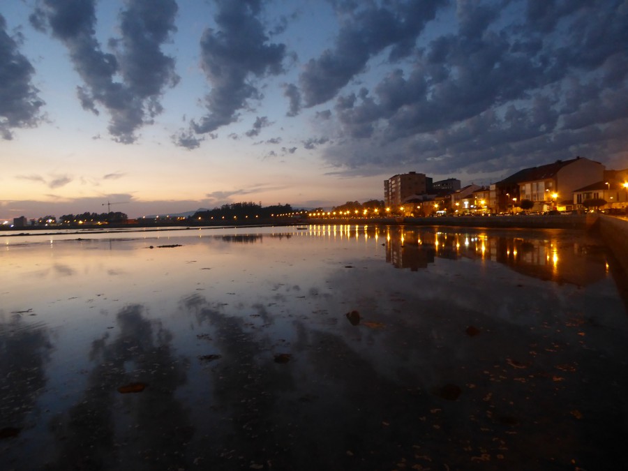 Cae la tarde en Cambados