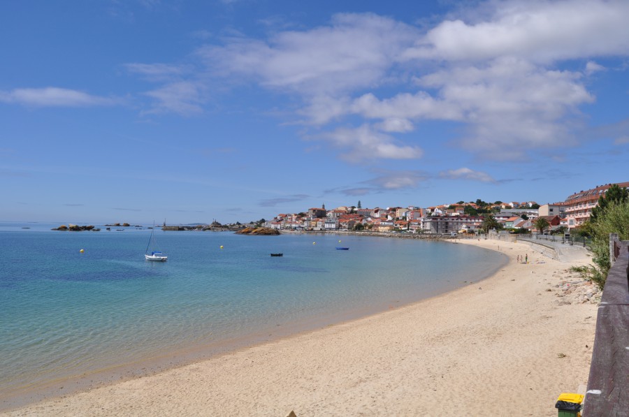 Praia de Aguiño...