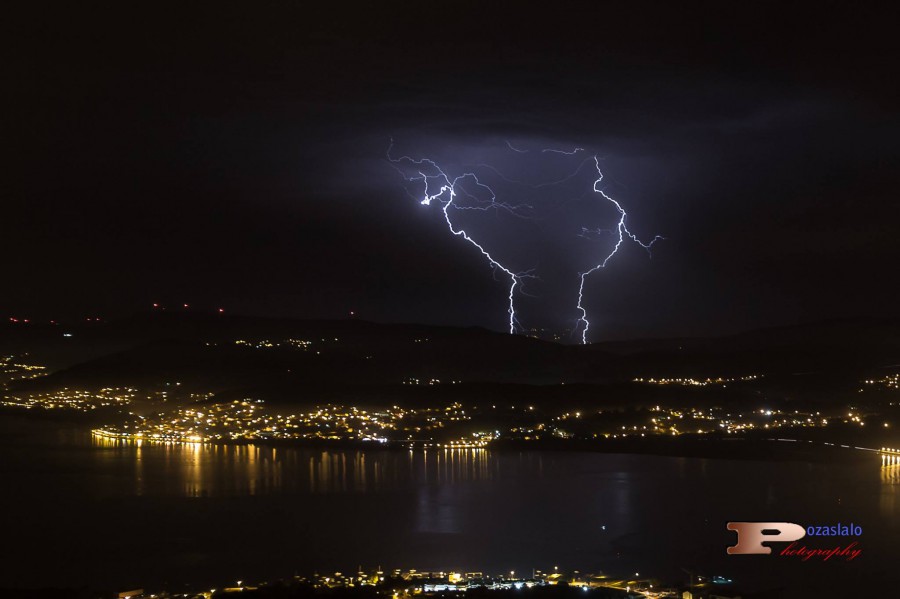 Noche de tormenta en el Mes de Agosto