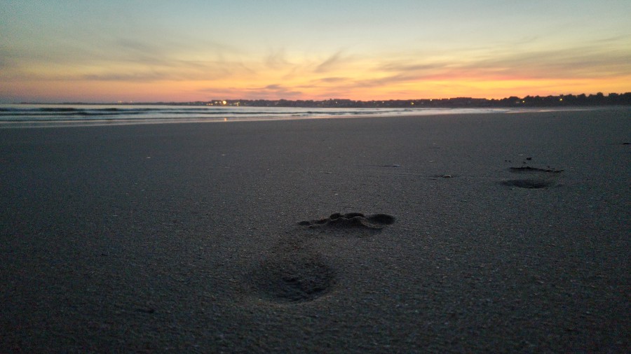 Pegadas de Corrubedo