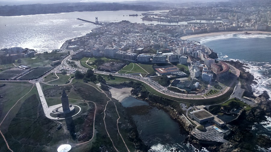 A Coruña polo aire