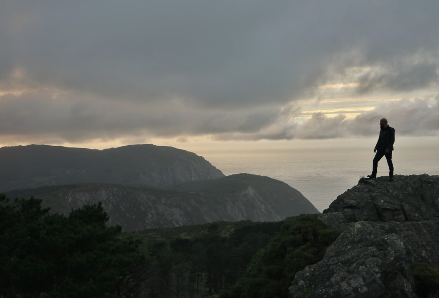 Crepúsculo na Costa Ártabra