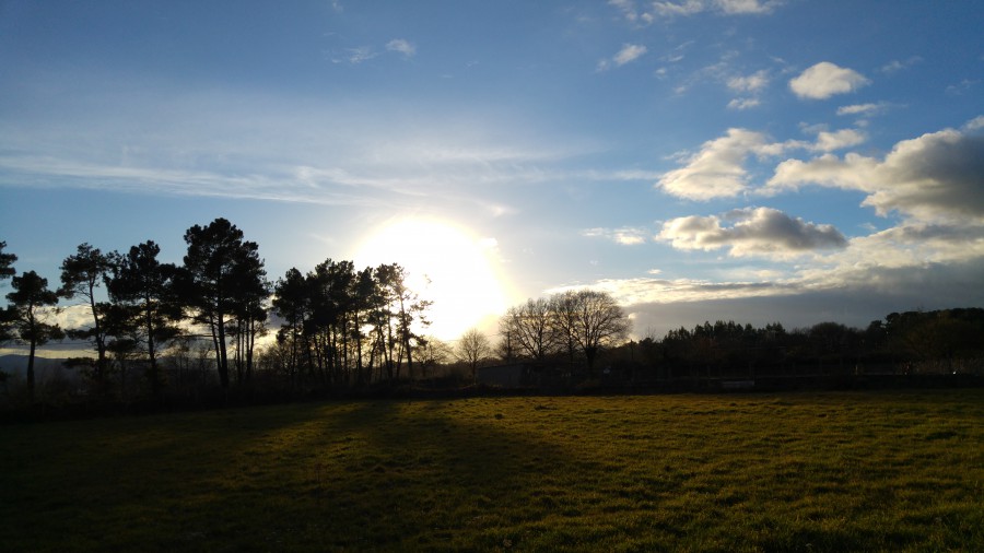 Atardecer de galicia