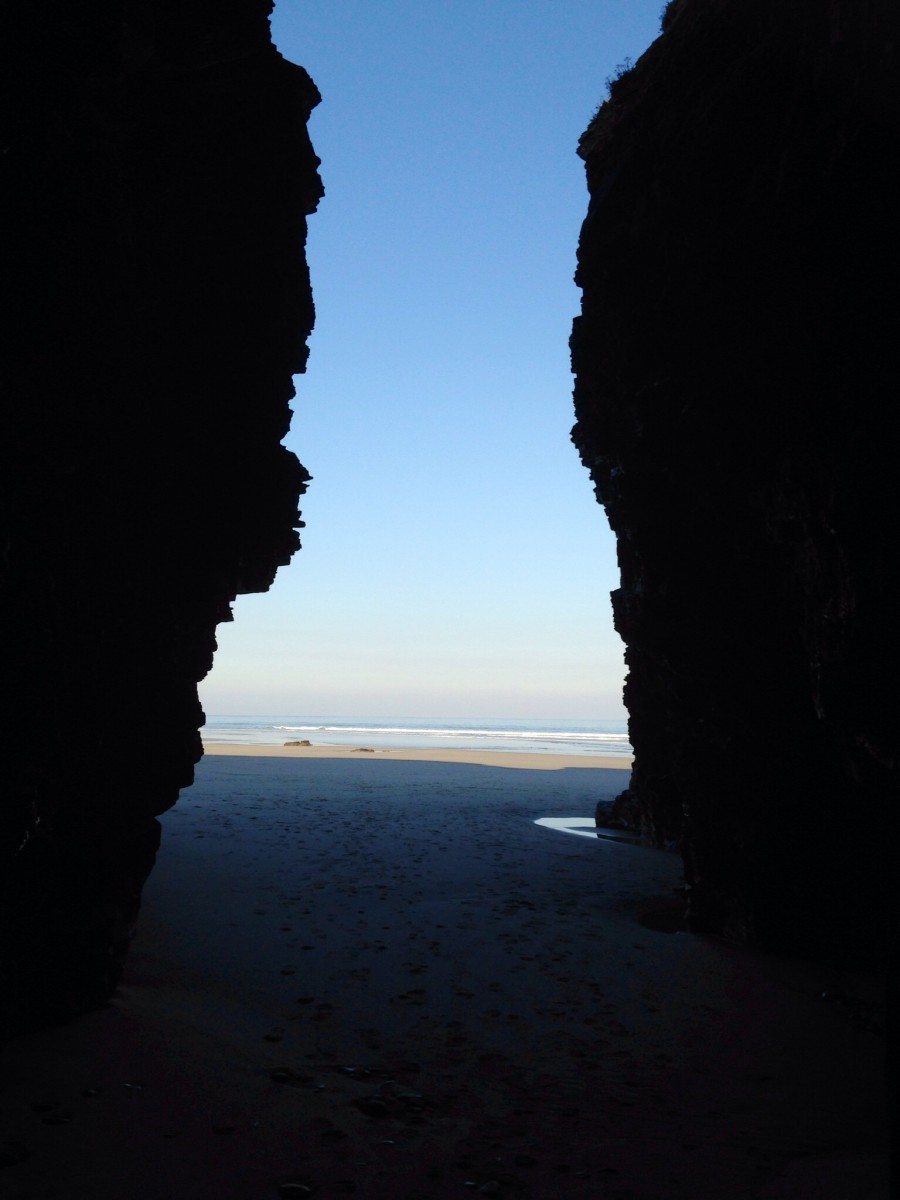 Praia das catedrais.