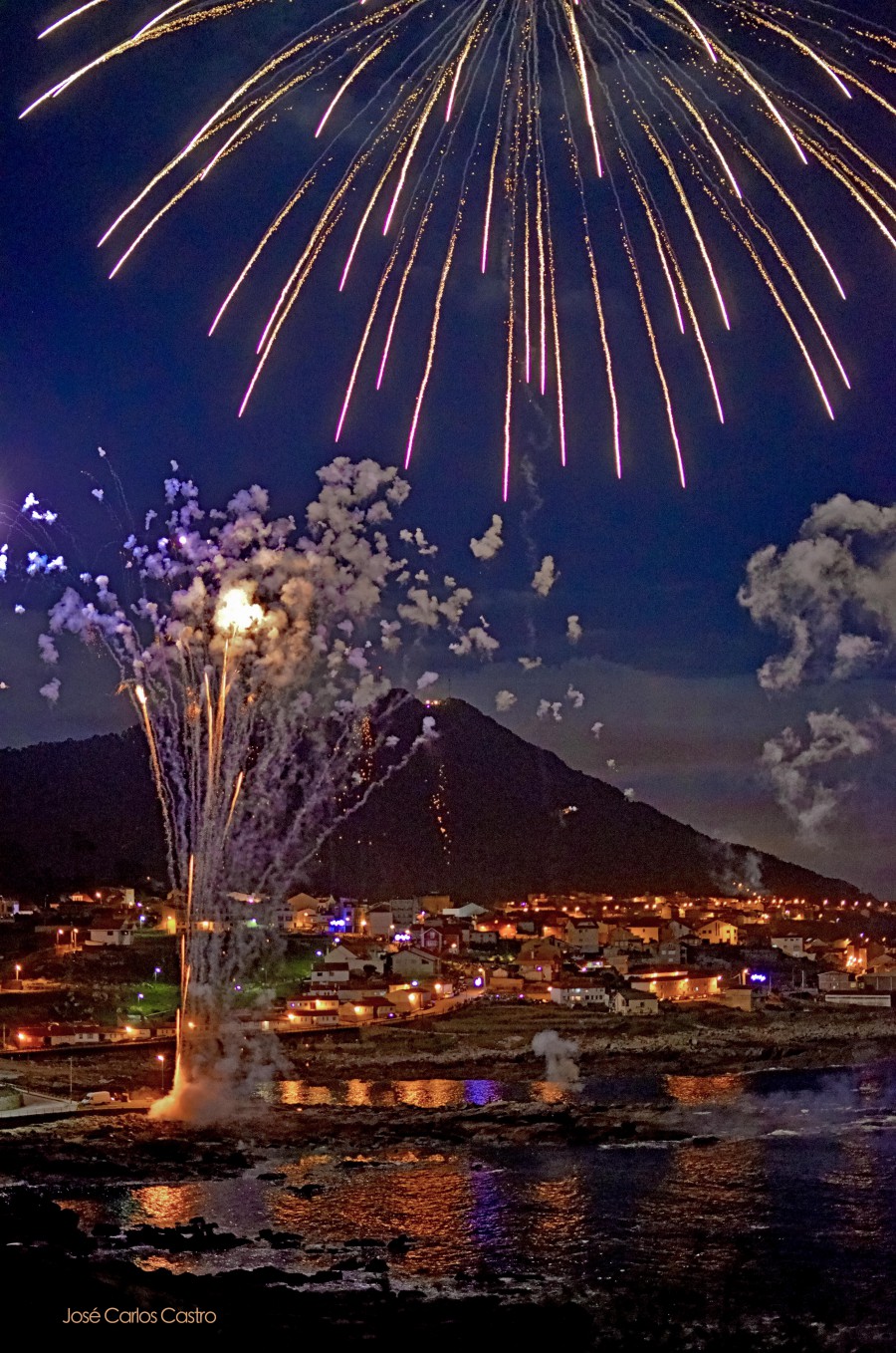 FOGOS DA FESTA DA GUÍA, A GUARDA
