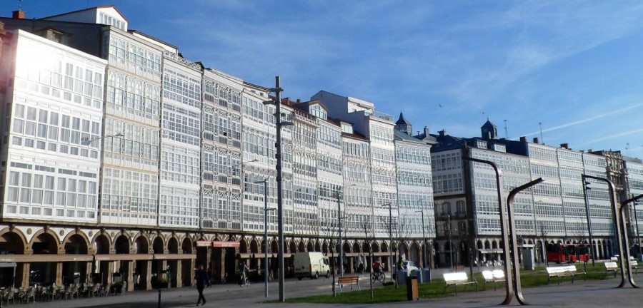 Galerias en La Marina de A Coruña