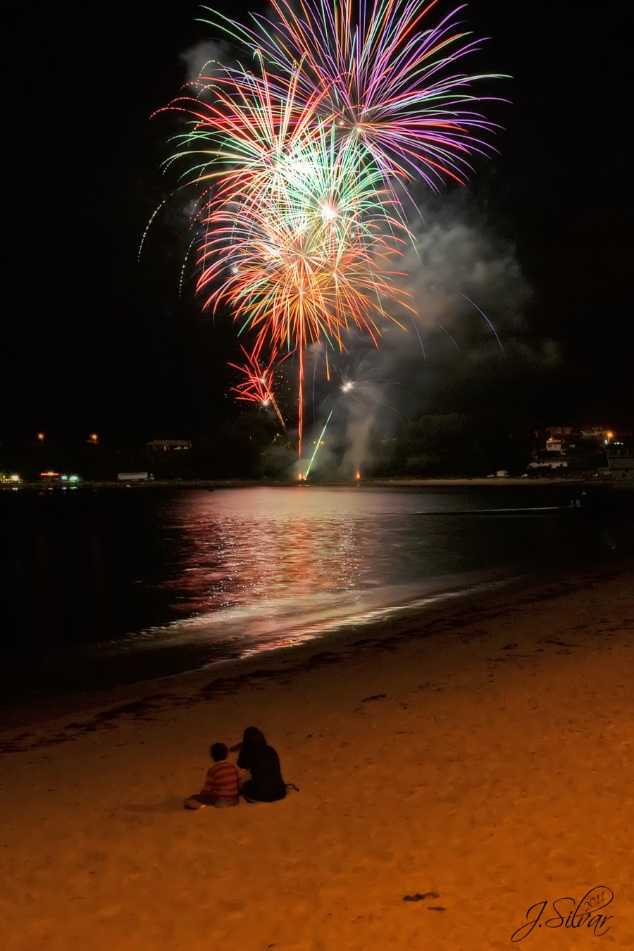 Fuegos artificiales (S. Roque - Ares)