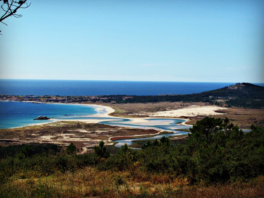 Corrubedo desdede o mirador da pedra da rá