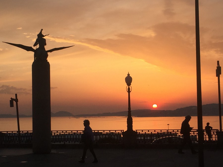 Atardecer en Vigo 