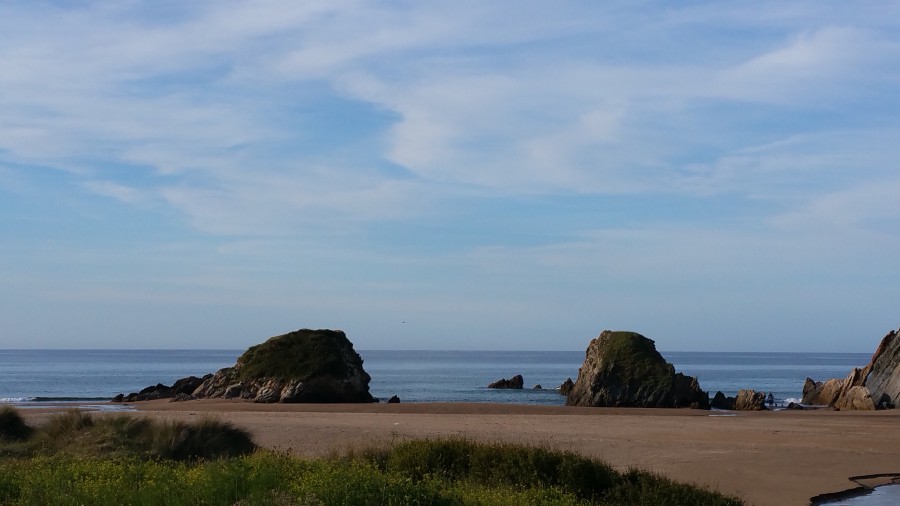 Playa de San Román. A Mariña Lucense