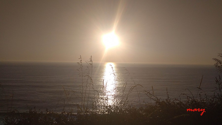 atardecer