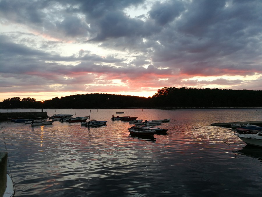 Atardecer en Carril