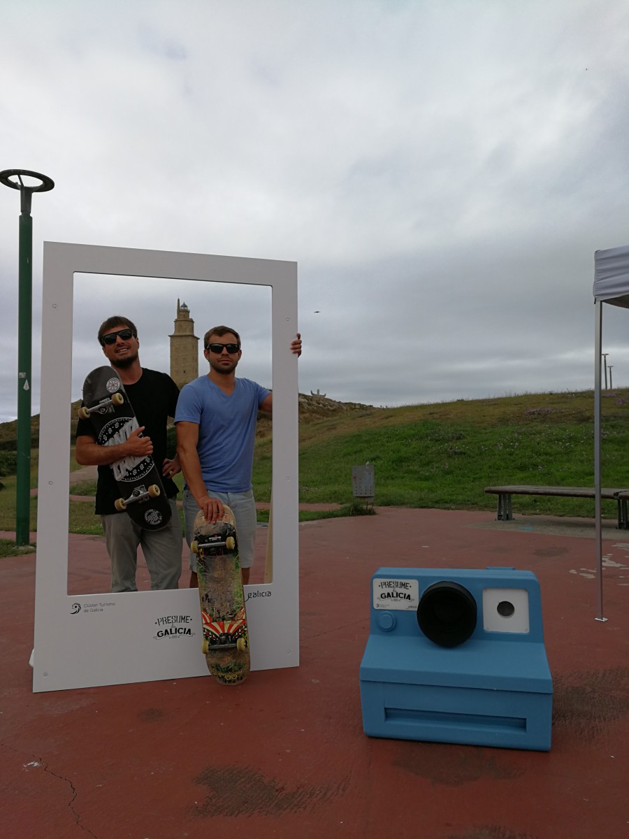 Skate con Breogan