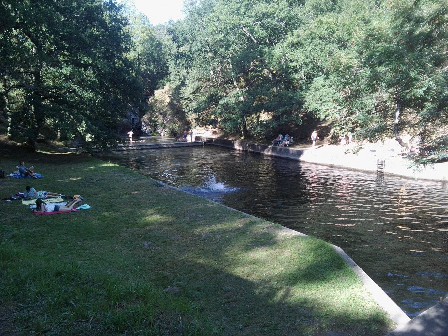 Piscina natural Sete Muíños-GuitirizLugo