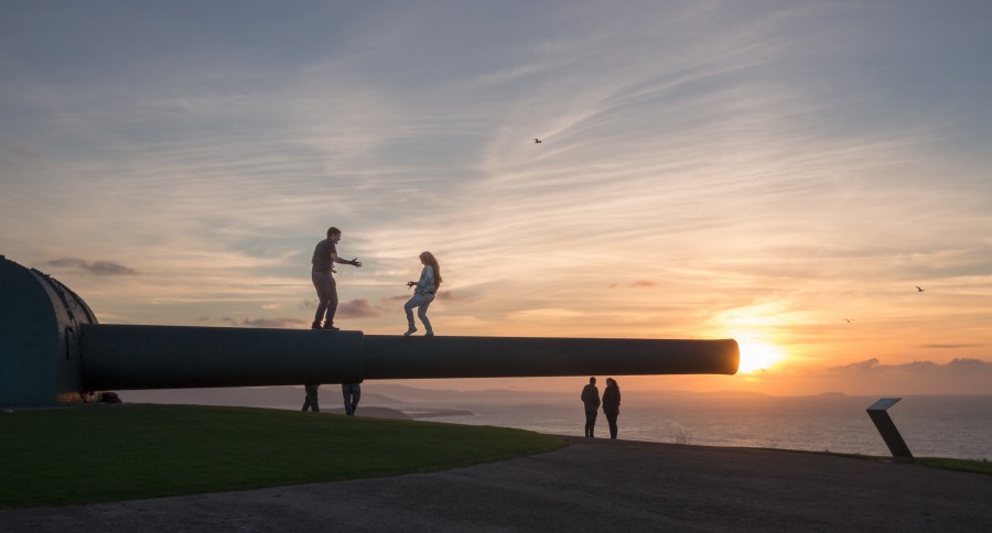 Bailando al atardecer. . . 