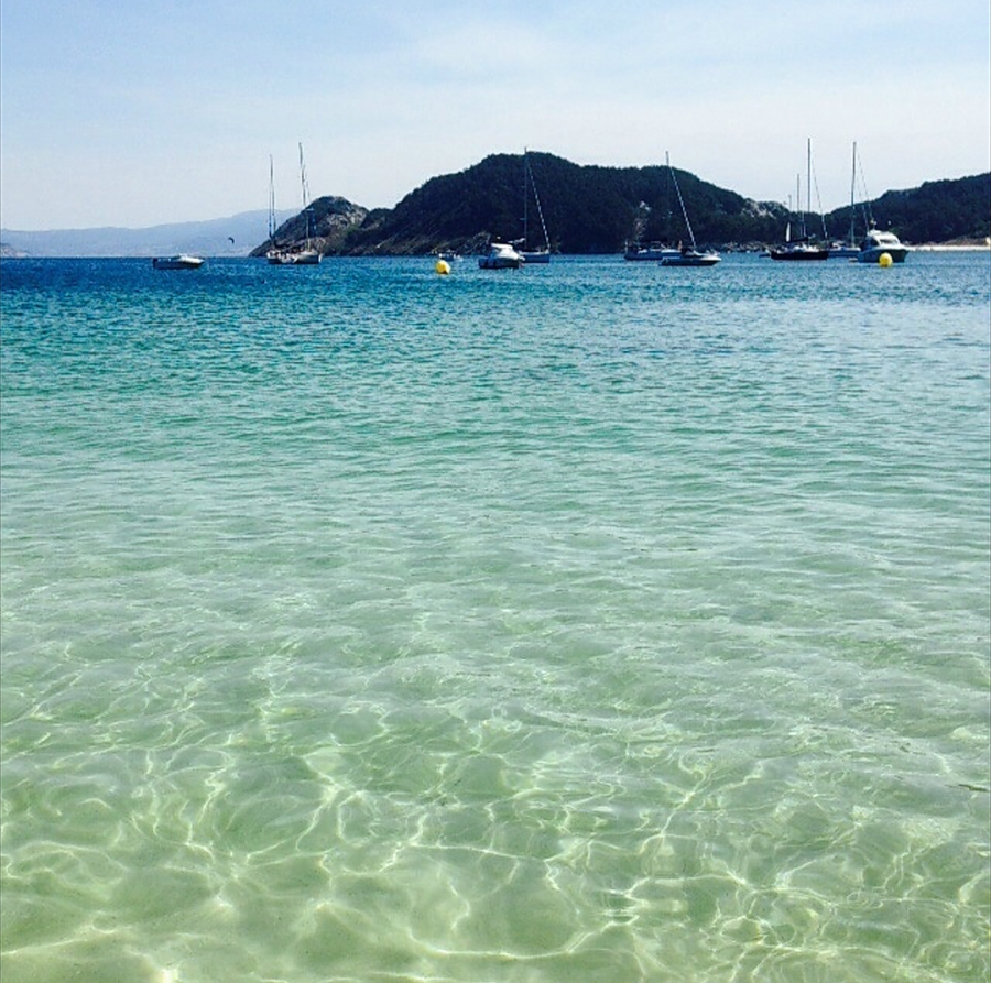 Islas Cíes . Un paisaje para disfrutar .