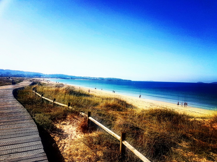 Paseo playa da Lanzada