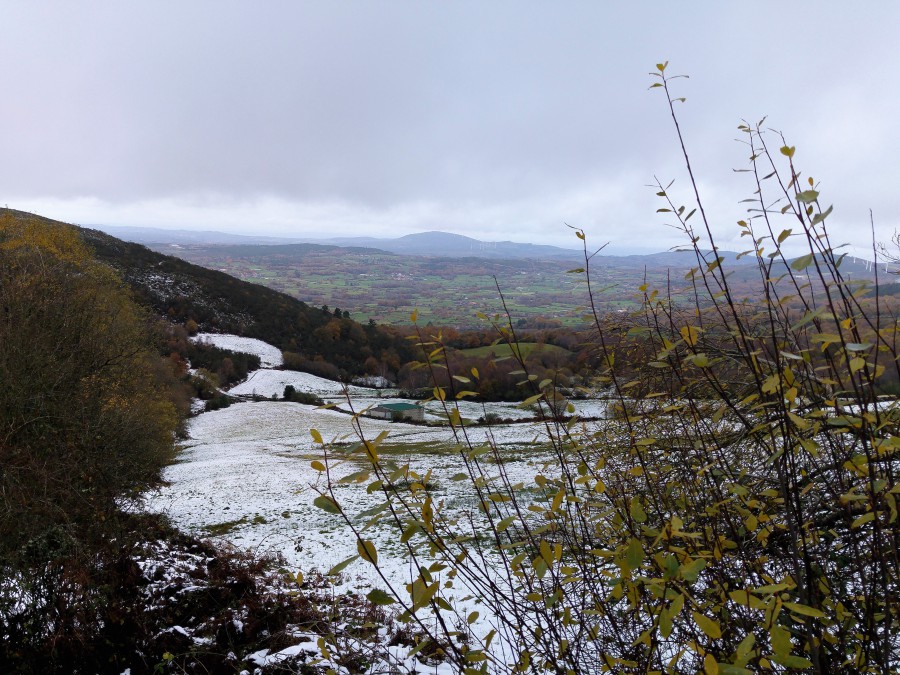 Nieve en el Monte do Faro (Rodeiro)