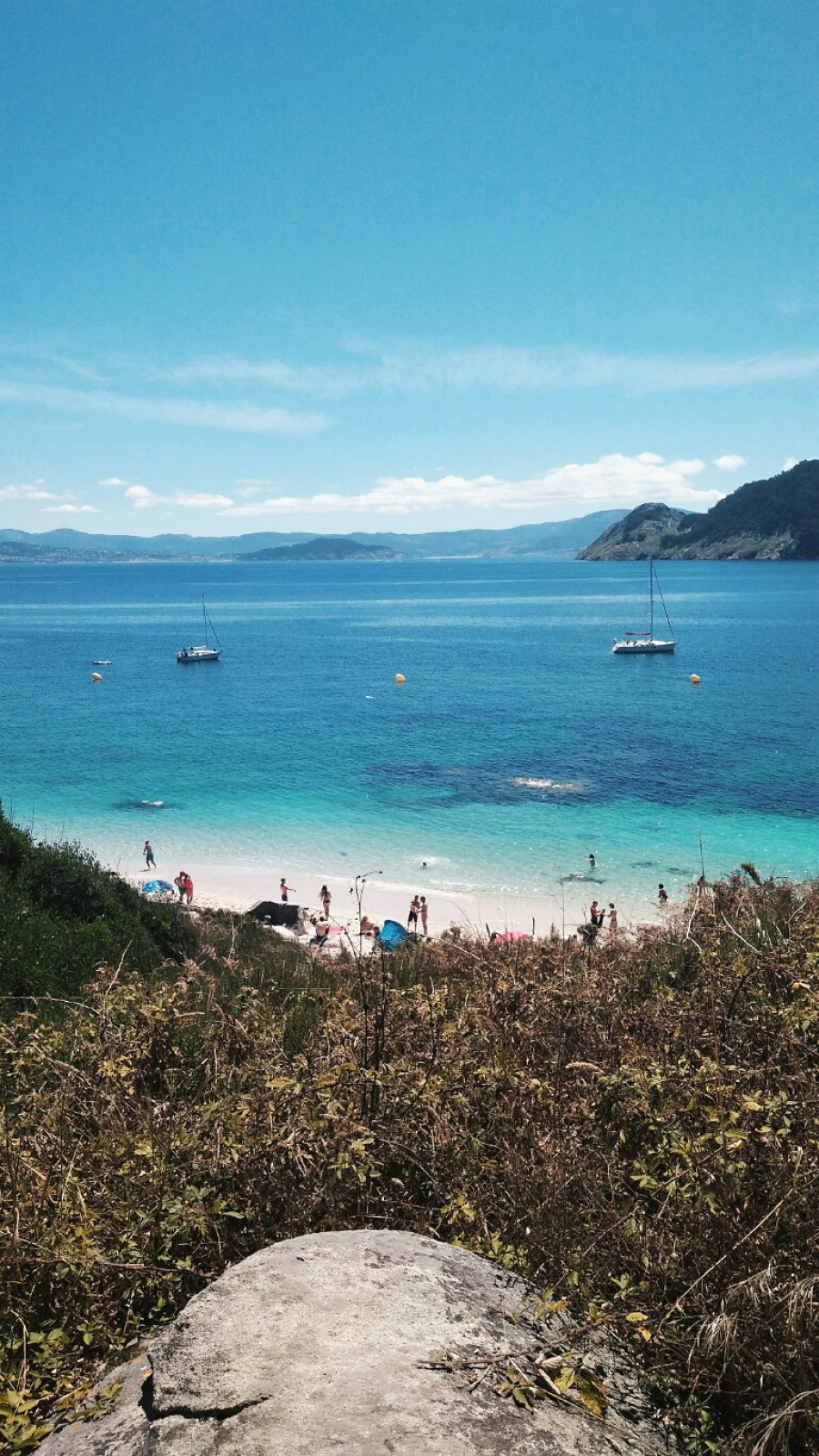 Praia de Nosa Señora, Illas Cíes.