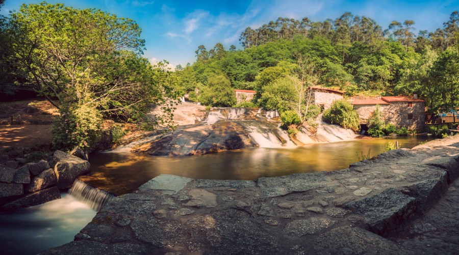 Cascadas en el rio Barosa