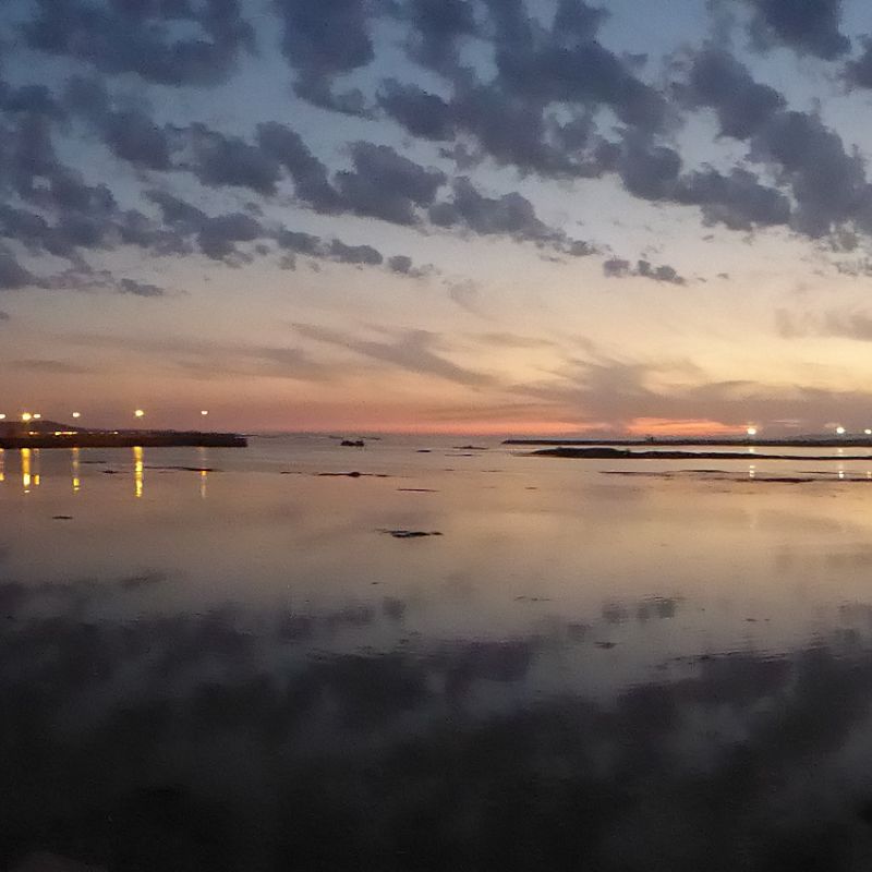 Postas de sol para esquecerse do mundo