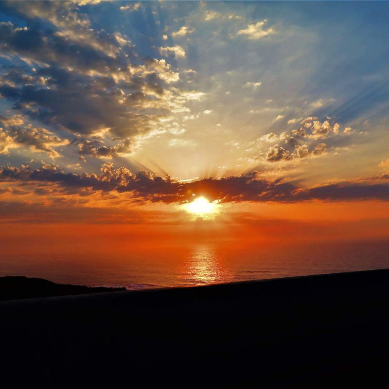 Postas de sol para esquecerse do mundo