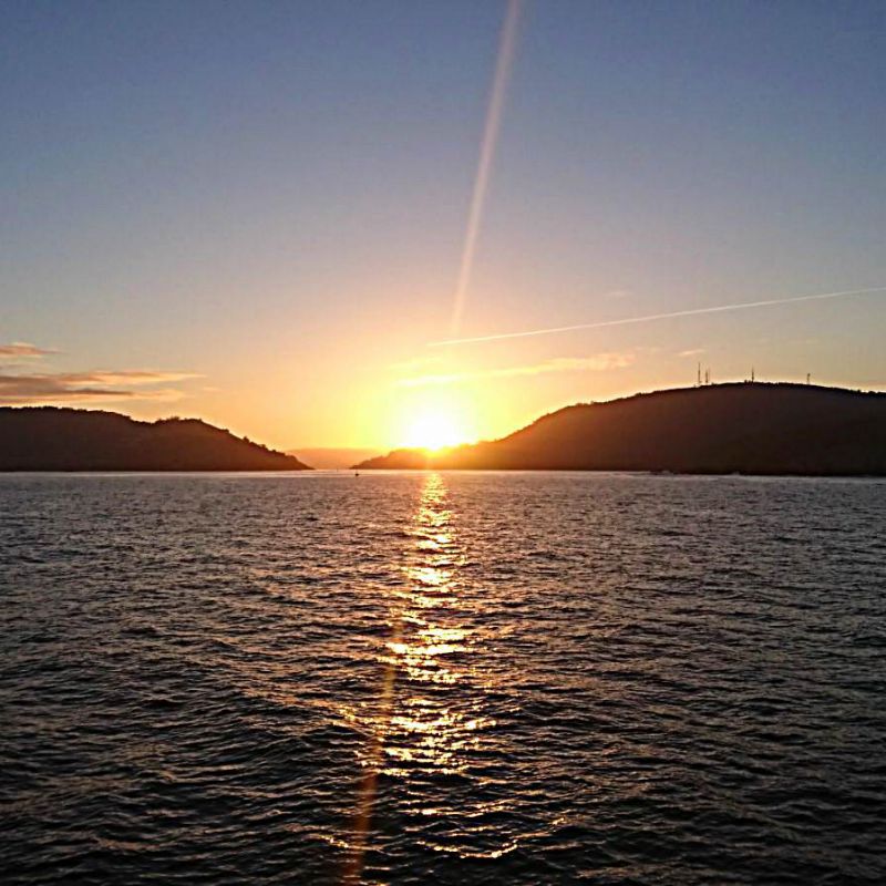 Postas de sol para esquecerse do mundo