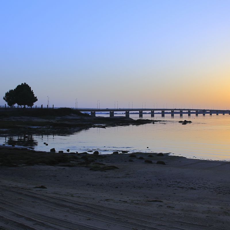 Postas de sol para esquecerse do mundo