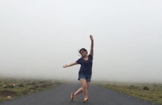 En las nubes 