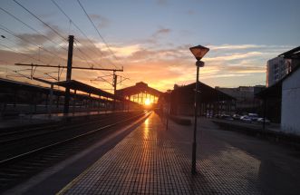 O Sol chega a Compostela