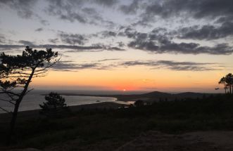 Atardecer desde A Pedra da Rá