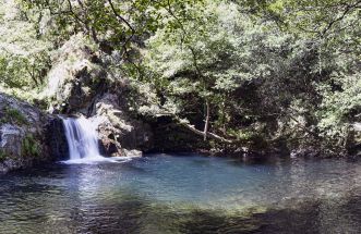 O lago Azul