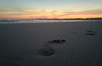 Pegadas de Corrubedo