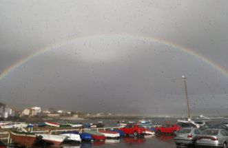 ARCO IRIS EN CORRUBEDO