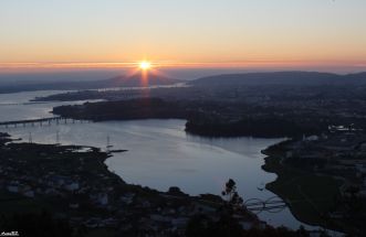 Mirador Monte Ancos en Neda ( la Coruña)