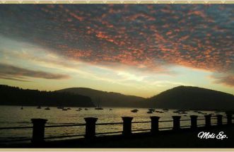Atardecer.