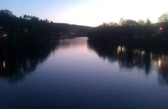 Río Miño na Ponte Romana (Lugo)