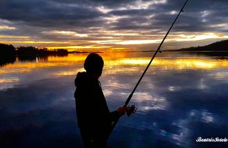 Pescando en el paraíso