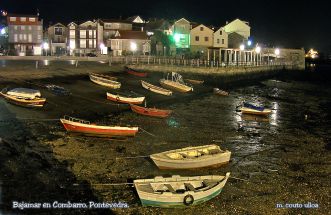 Bajamar en Combarro.  Pontevedra