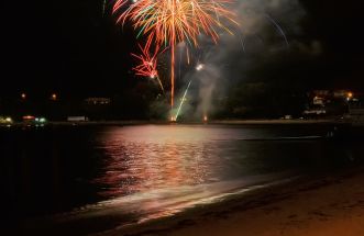 Fuegos artificiales (S. Roque - Ares)