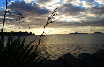 Un paseo al atardecer 