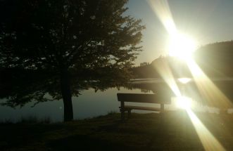 Puesta de sol en Pontillón do Castro