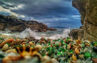 Playa de los cristales