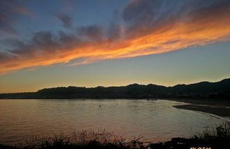 atardecer en cangas