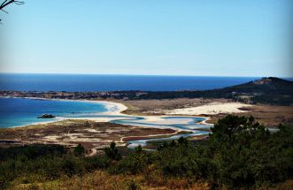 Corrubedo desdede o mirador da pedra da rá