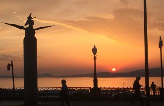 Atardecer en Vigo 